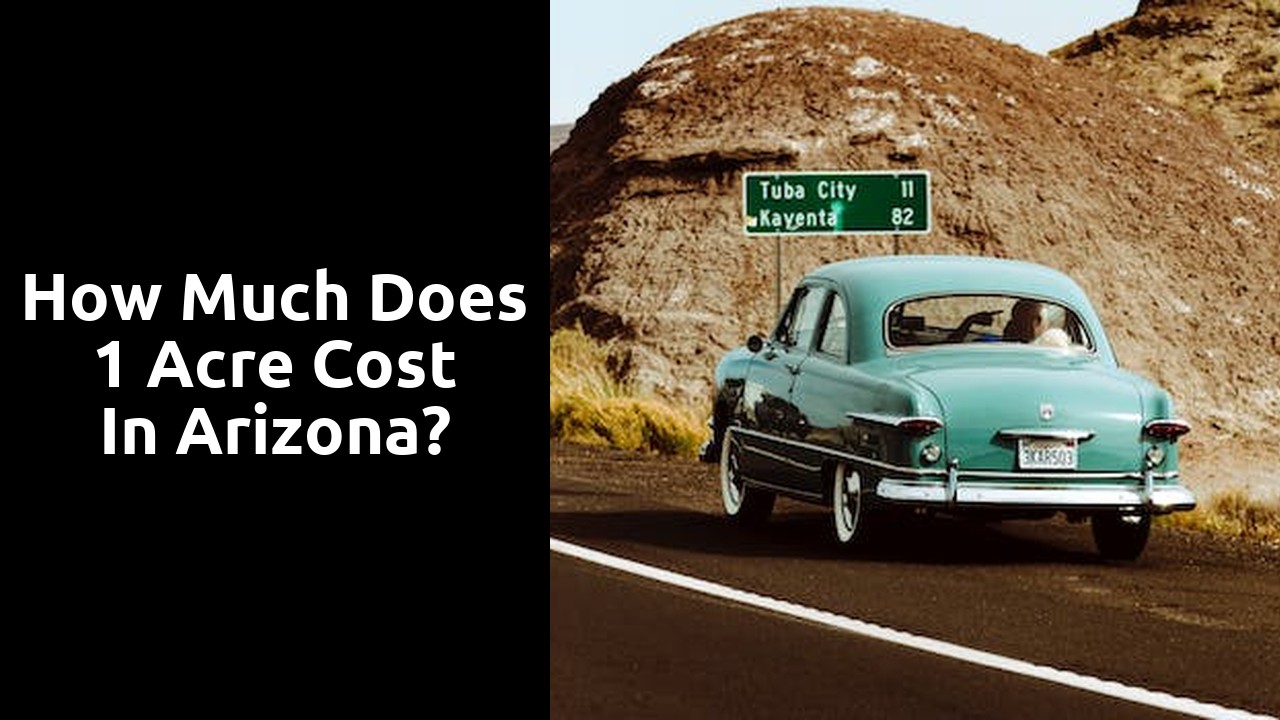 How much does 1 acre cost in Arizona?